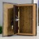Safe wood book iron protection 21*13*5 cm