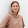 Female sweatshirt, beige color, size 48