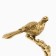 Figurine "bird" marble brass 16 x 8 x 24 cm