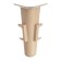 The internal angle for the skirting board is 70mm "decoration", 211 oak rustic