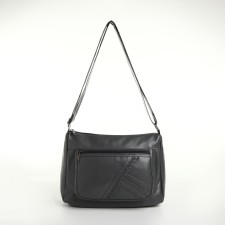 Women's bag with lightning, gray color