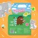 Coloring with stickers, 17 × 24 cm, 12 pp., Blue tractor