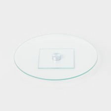 Rotating glass stand, d = 28 cm