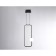 LED LED suspension Ambrella Light, Linetech, FL66363, LED, 19 W, 1425LUM, 4200K, black color, white matte