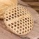 VAZ with a lid weaved, from bamboo 25x25x11 cm