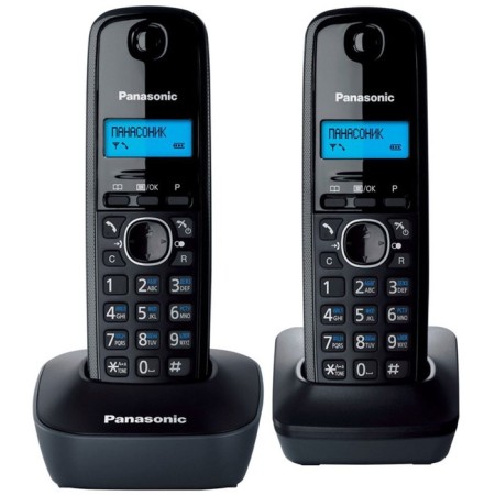 Radio telegon Dect Panasonic KX-TG1612RUH dark gray, AOO