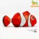A toy for cats "Clown Fish" with a moving tail and with a USB-ship, 28 cm