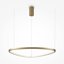 Suspension lamp Maytoni Mod072PL-L28BS3K, 1XLED, 25W, 65x53x120 cm, 1500lm, brass color