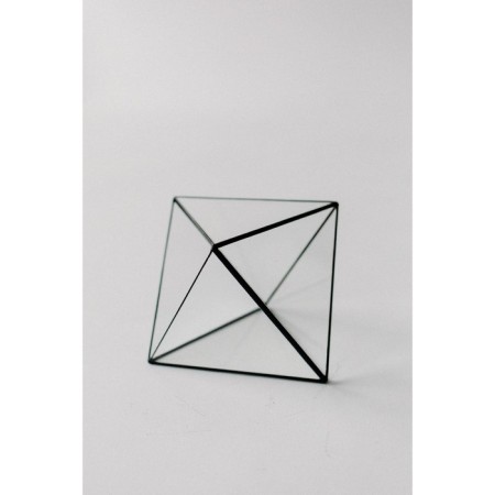 Florarium "Octahedron 15", Swes Silver-3
