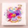 Paper napkins “Happy birthday”, 33x33 cm, set 20 pcs.