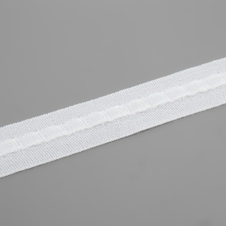 Curtain tape fixed assembly, matte, 2.5 cm, 80 ± 1 m, white color-2