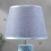 Table lamp 16249/1bl E14 40W Blue 20x20x33.5 cm Risalux