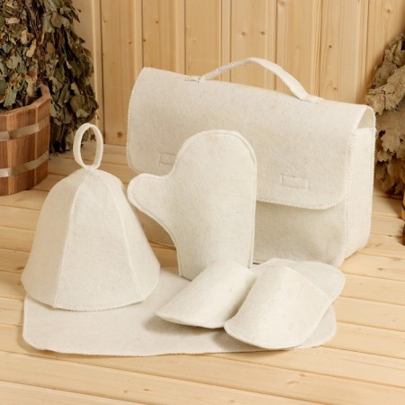 Set of bath "Bright" portfolio, 5 items