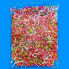 Lollice Caramel mix (orange, peach, strawberries, mangoes), 2.5 kg