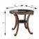 Gloria Gloria table, 740x740x650, walnut
