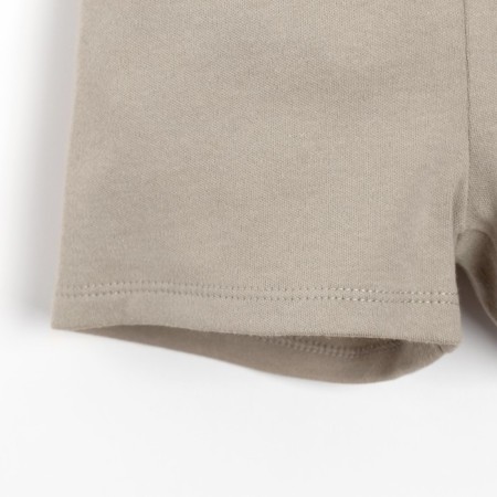 Kidsa (sweatshirt, shorts) minku, gray color, height 80-86 cm-12