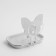 Soap dish on the suction cup "Butterfly", plastic, 13 × 11 × 9.5 cm, color mix