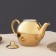 Set "Gold", Acorn, Heat 2.5 L, Hot Teaker 0.7 L, tray