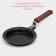 The frying pan “Smile”, d = 12 cm, plastic handle, anti -stick coating, black color