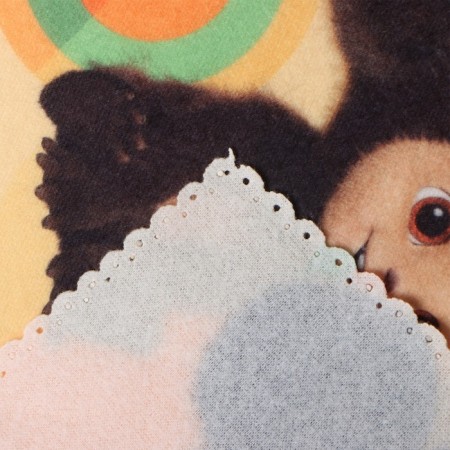 Cheburashka plaid, 100x140 cm, 100% p/e-3