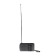 Radio receiver Maxvi PR-03, 220 V, 2HAA, AUX, Gray