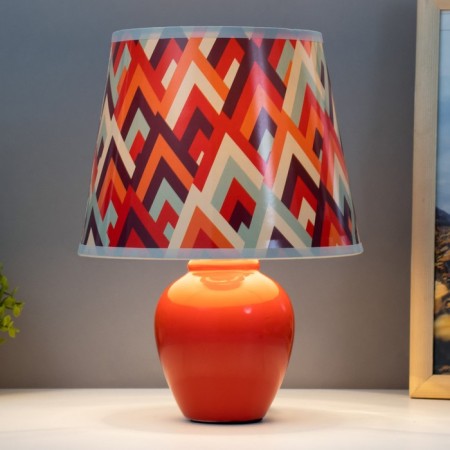 Table lamp "Abstraction" E14 15W Red Risalux-1