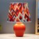 Table lamp "Abstraction" E14 15W Red Risalux