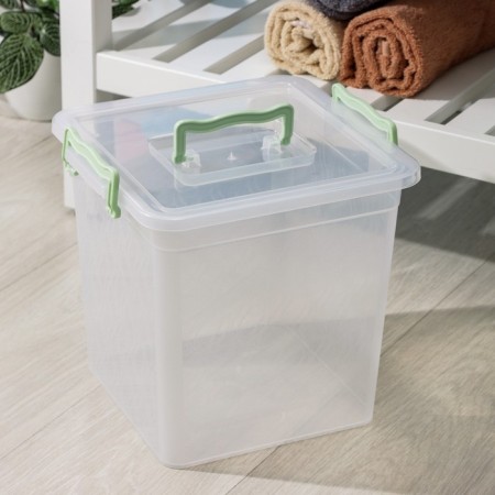 Square container, 12 l, color mix-1