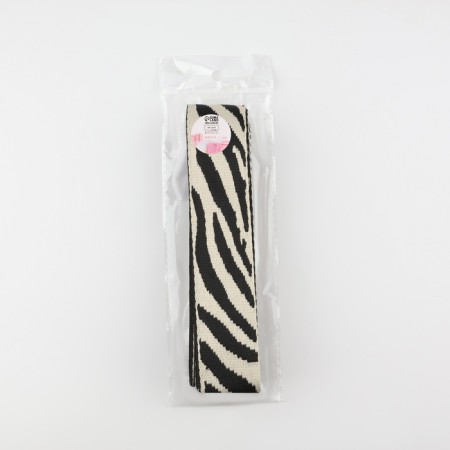Belt belt 38mm*3 ± 0.1 m zebra beige/black au-2