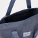 Sports bag with lightning, with an increase, external pocket, blue color