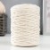 Knitting cord without core 70% cotton, 30% polyester width 3mm 100m/160 ± 10g (102)