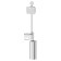Bar with three toilet accessories 80 cm, chrome, artwelle