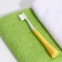 Dental brush, nursery, 2-9 years old, 10,000 bristles, ultramm, yellow