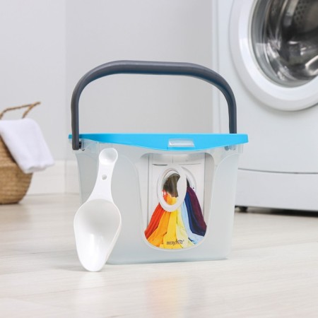 Container for washing powder, 6 l, color blue lagoon-7