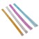 Labels laass with adhesive edge for A5, Devente format. Shine, 6 x 290 mm for books A5, 4 thin ribbons with sparkles, in the package
