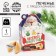 Cookies with a prediction in a box with the ears of the "Funny New Year", 1 pcs