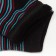 Women's terry socks shortened, black color, size 23-25