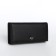 Women's wallet on a magnet, black color