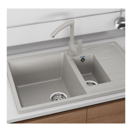 Kitchen mixer Ulgran U005-310, gray color-1