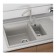 Kitchen mixer Ulgran U005-310, gray color