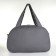 Sports bag with lightning, long belt, outer pocket, gray color