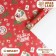 Package Paper "Postcard Santa Claus", white craft, 80 g/m2, 50 x 70 cm
