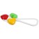 A rattle on the stick "hearts", species mix