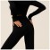 Sports legins sangh, size s, black