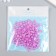 Decor for creativity plastic "Half of beads. Lilac" 20 g 0.8x0.8 cm