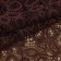 Lace elastic fabric, 190 mm × 2.7 ± 0.5 m, chocolate color