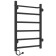 Room electrician Laris Prime ChKCh, 400x600 mm, 6 crossbars, right, black