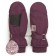 Mittens for girls, size 15-16, blueberry color