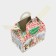 New Year. Gift box "Forest Foreths in the Red" casket of a small 18.5 x 12.5 x 19cm.