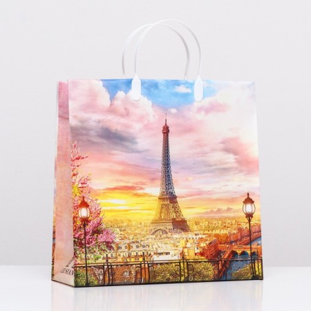 Morning Paris package, soft plastic, 30 x 30 cm, 120 μm